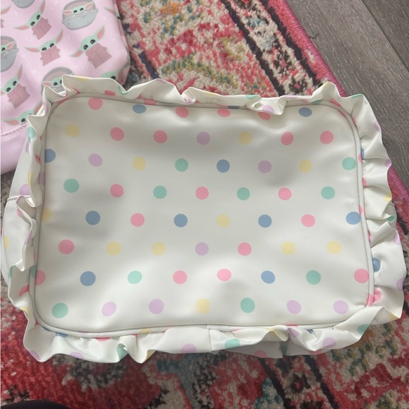 Stoney Clover Lane ShopBop Polka Dot Large Pouch EUC - Picture 1 of 1